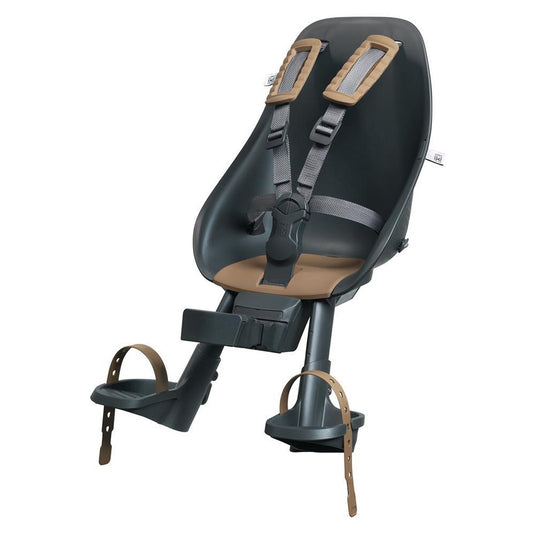 Urban iki fietsstoeltje voor ta–ke - bincho black kurumi brown