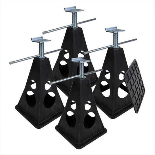 caravanhoeksteunenset tot 3000 kg 4 stuks