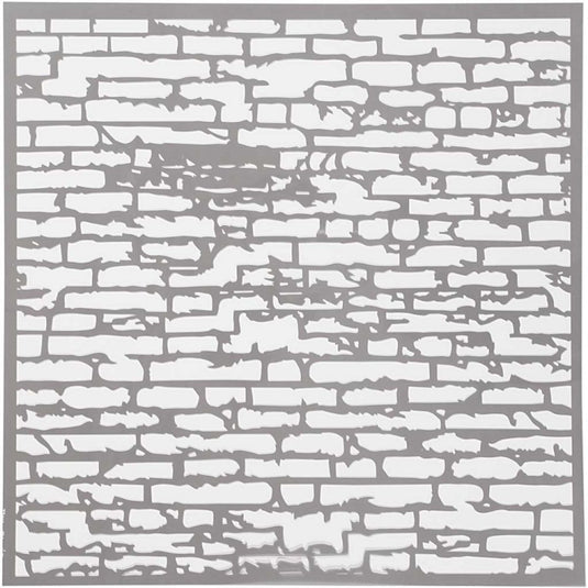 Creativ company sjabloon stenen muur 30,5cm