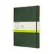 Moleskine classic notitieboek - extra large - softcover - blanco - mirte groen