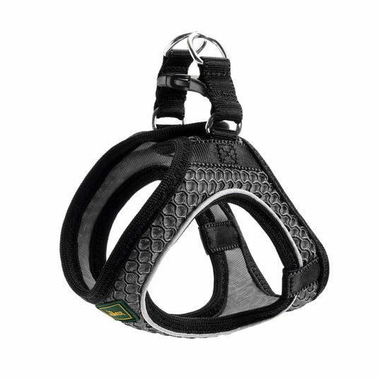 Hunter harnas hilo comfort antraciet - hondenharnas - xxs xs 30-35 33-36 cm