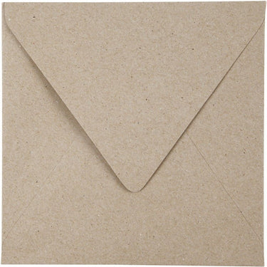Creativ company recyclede enveloppen 50 stuks 16x16cm
