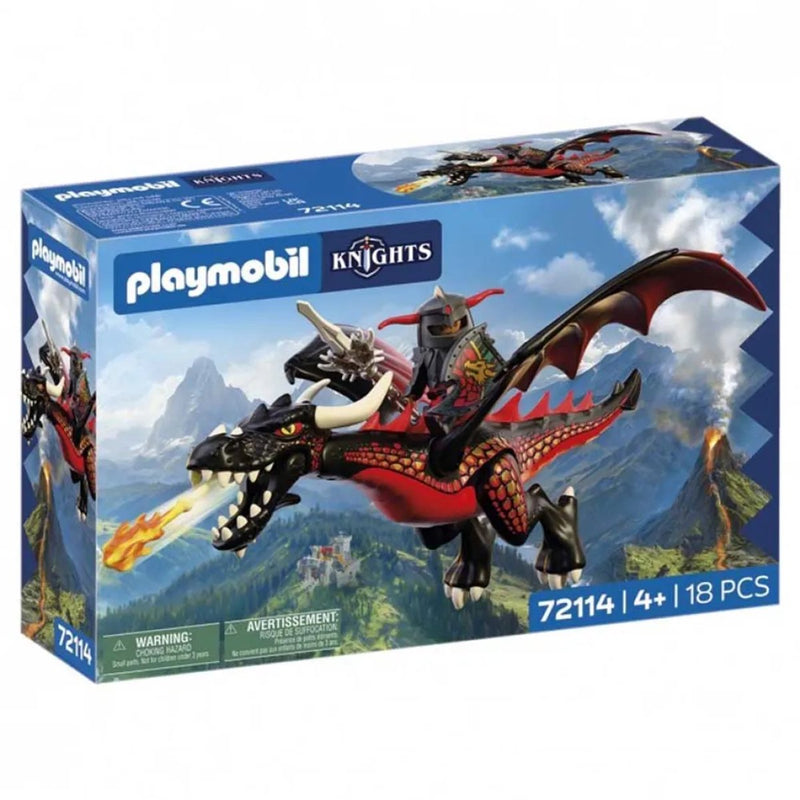 Chargez l'image dans la visionneuse de la galerie, Playmobil knights zwarte draak - 72114.
