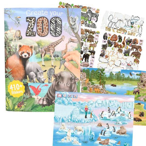 Depesche - create your zoo stickerboek