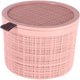Curver opbergmand jute-look rond 2l roze