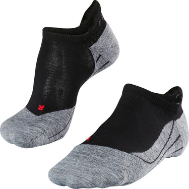Falke ru4 invisible anti-blaar katoen functioneel materiaal hardloopsokken heren zwart - maat 39-41