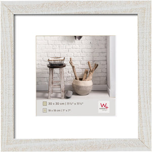 Walther home - houten lijst - fotoformaat 30x30 cm - polair wit