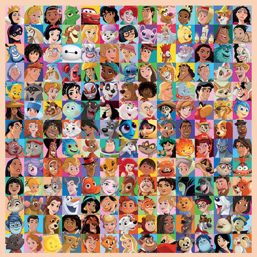 Hachette disney legpuzzel - 1000 stukjes puzzel plezier.