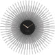 Karlsson wandklok peony - staal zwart - ø45cm - scandinavisch