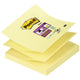 Post-it super sticky 3m z-notes zelfklevend notitiepapier vierkant geel 90 vel zelfplakkend