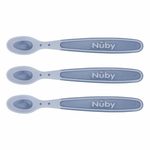 Nûby nuby - warmtegevoelige babylepels - kleur niet zelf te kiezen - 3st