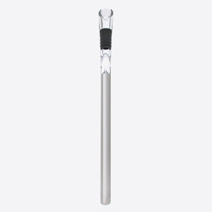 Point-virgule wijnkoeler - koelstick - met schenktuit - rvs acryl - 32cm