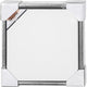 Creativ company artistline canvas met lijst 20x20 cm