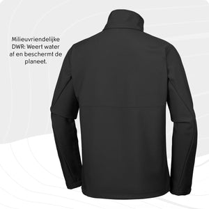 Columbia ascender™ softshell jacket heren outdoorjas - black
