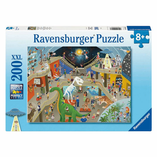 Ravensburger puzzel museum of natural science - legpuzzel - 200 xxl stukjes