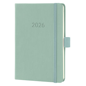 Sigel weekagenda 2026 conceptum - formaat a6 - mint - hardcover - si-c2673