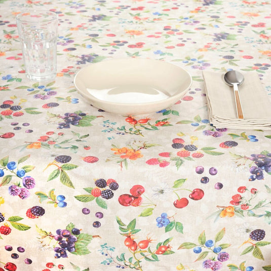 Belum vlekbestendig tafelkleed 0120-347 multicolour 250 x 150 cm