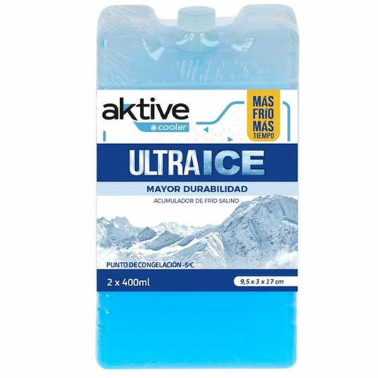 Aktive cold accumulator 400 ml 2 units 9,5 x 17 cm