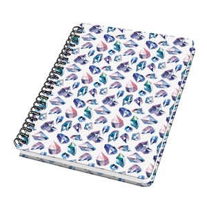 Sigel spiraal notitieboek - jolie - a5- hardcover - 120 pagina's - dots - 100 grams papier - fairy gems - si-jn616
