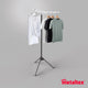 Metaltex - droogrek tri-hang - verstelbaar kledingrek - 150cm - multifunctioneel - inklapbaar - voor 33 kledinghangers
