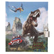 Topmodel dino world dagboek met slot