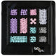 Eddy toys armband maakset voor kinderen - sieraden maakset met kralen en elastisch draad - armbandjes maken in roze paars blauw - creatieve kralen set voor kralen armband 4000 stuks