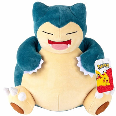 Jazwares pokémon knuffel figure snorlax 30 cm knuffeles