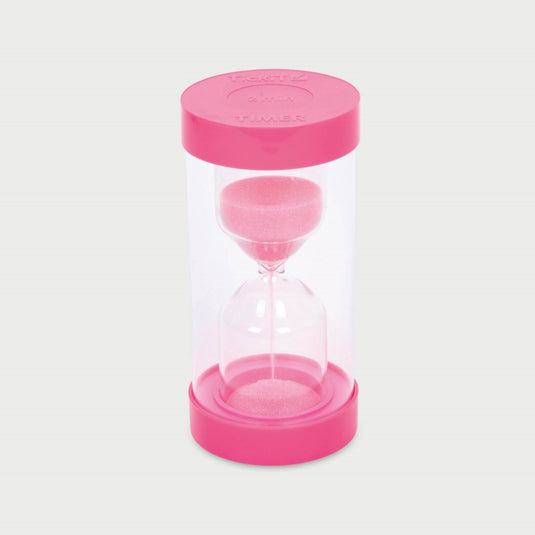 Tickit zandloper speelgoed colourbright 2 minuten roze educatief.