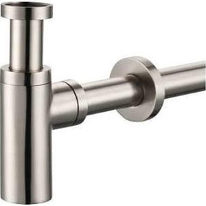 Plieger design bekersifon rond - 5 4 - inox