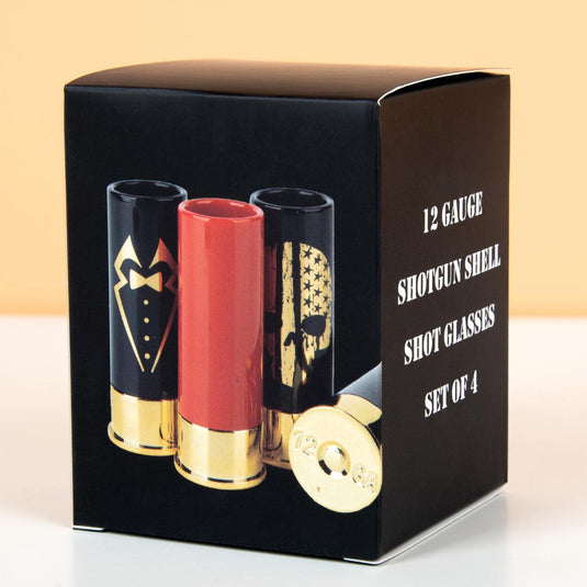 Winkee hagelpatroon shotglaasjes (set van 4)