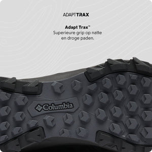 Columbia peakfreak ii outdry heren wandelschoenen - black, shark