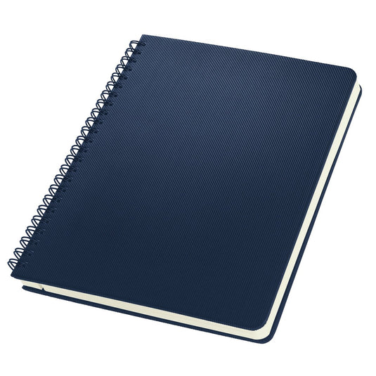 Sigel notitieboek conceptum - formaat a5 - midnight blue - met spiraal - gelinieerd - hardcover - si-co827