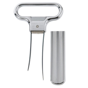 Westmark laschen-kurkentrekker en flesopener, monopol edition, staal gegoten zink, ah-so, verchroomd, 6285336c