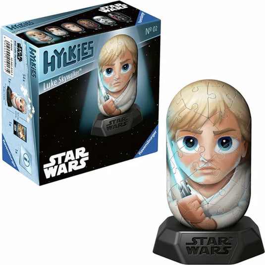 Ravensburger 3d puzzel hylkies star wars luke skywalker, 54st.