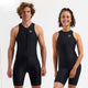 Rogelli florida trisuit heren en dames - mouwloos - zwart - xs