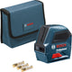 Bosch professional gll 2-10 kruislijnlaser rood - 0601063l00