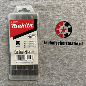 Makita sds plus borenset 5-delig - d-36049