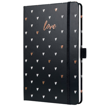 Sigel weekagenda beauty 2026 - formaat a5 - dark love - hardcover - si-j6335