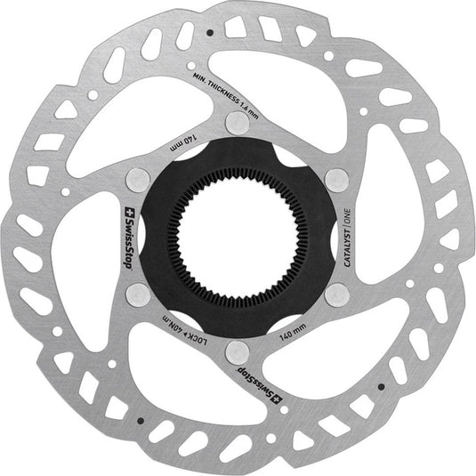 Swissstop catalyst one remschijf - centerlock - 140 mm