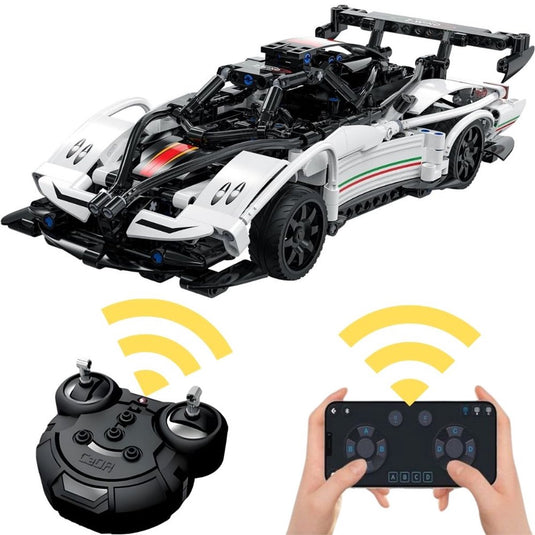 Cada bricks cadabricks c51054w z-wind rc racer bouwset | classic f1 speed racing modelbouw | technisch educatief constructie speelgoed voor kinderen volwassenen | auto champions edition geschikt voor lego | technic bouwdoos met 457 bouwstenen