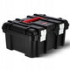 Keter wide toolbox gereedschapskoffer - 16 inch - 41,9x32,7x20,5cm - zwart