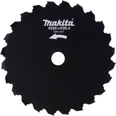Makita accessoires makita beitelzaagblad 225 x 25,4 mm 24 tands staal ( 199872-9 ) voor accu bosmaaier ur 013 g