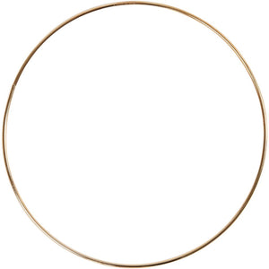Creativ company metalen draadring goud, 20cm