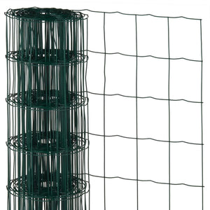 Nature - verzinkt staal gaas - 0,6 x 10m - groen - 100 x 75mm mazen