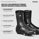 Gripgrab - arctic 2 waterproof strenge winter neopreen wielren overschoenen waterdicht met fleecevoering - zwart - unisex - maat xxxl (48 49)
