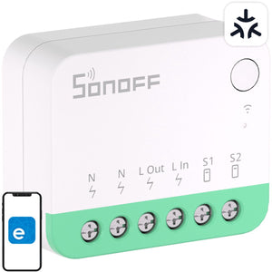 Sonoff minir4m schakelaar voor smart home wi-fi matter draadloos systeem