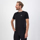 Rogelli core hardloopshirt heren - sportshirt korte mouwen - zwart - maat s