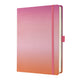 Sigel bulletjournal - jolie - a5 - gradient sunset - punt-gelijnd - dot-liniatuur - hardcover - si-jb103