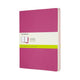 Moleskine cahier journals - extra large - blanco - roze - set van 3