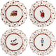 Merkloos sans marque villeroy boch toy's delight anniversary bord 24 cm 4 stuks